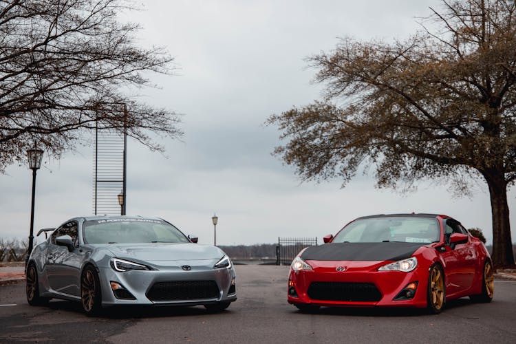 Photo Of Two Luxury Sports Cars