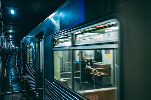 Train on Tunnel