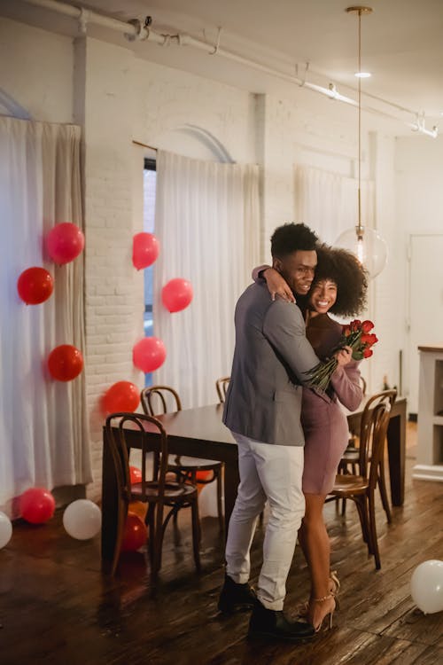 Gratis stockfoto met affectie, Afro-Amerikaanse man, Afro-Amerikaanse vrouw