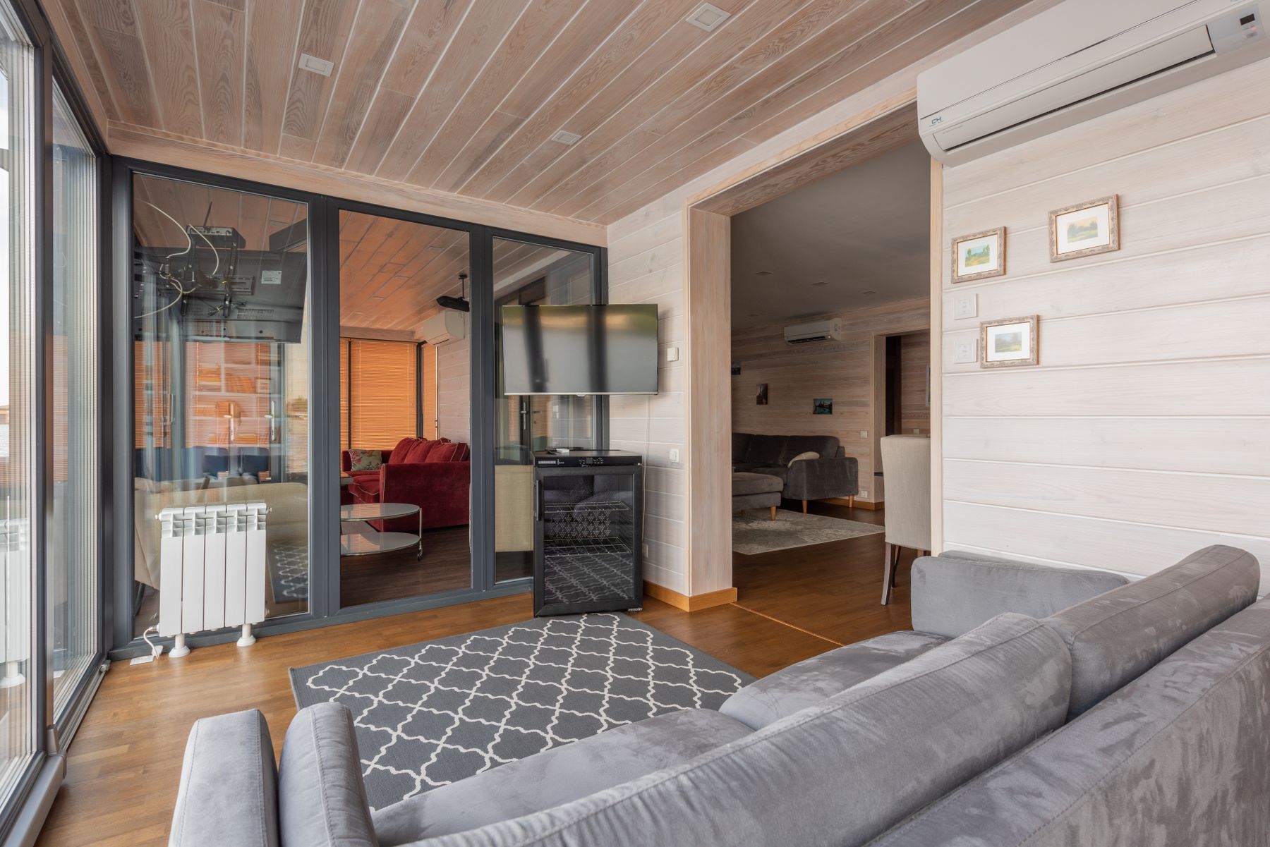 Premium modern open plan home interior
