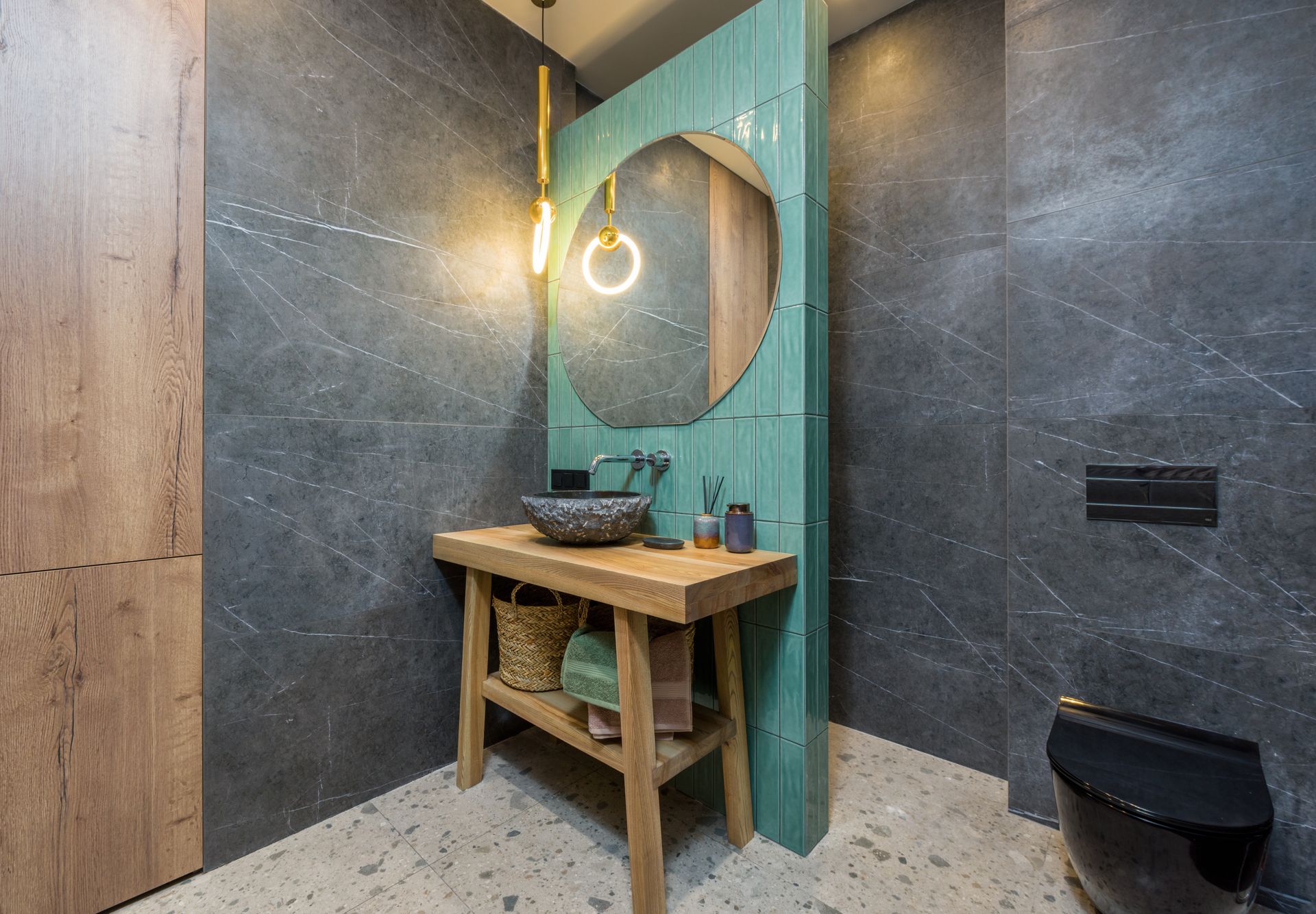 Modern Design of a Bathroom