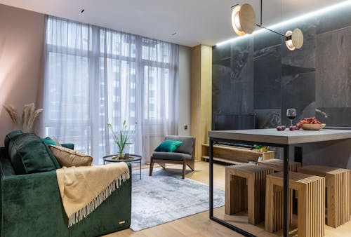 Modern Design of a Living Room