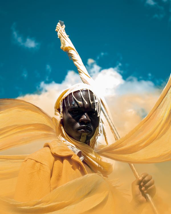 Man Wearing Ritual Robe Portrait of Serious Man Wearing Traditional Robe · Free Stock Photo