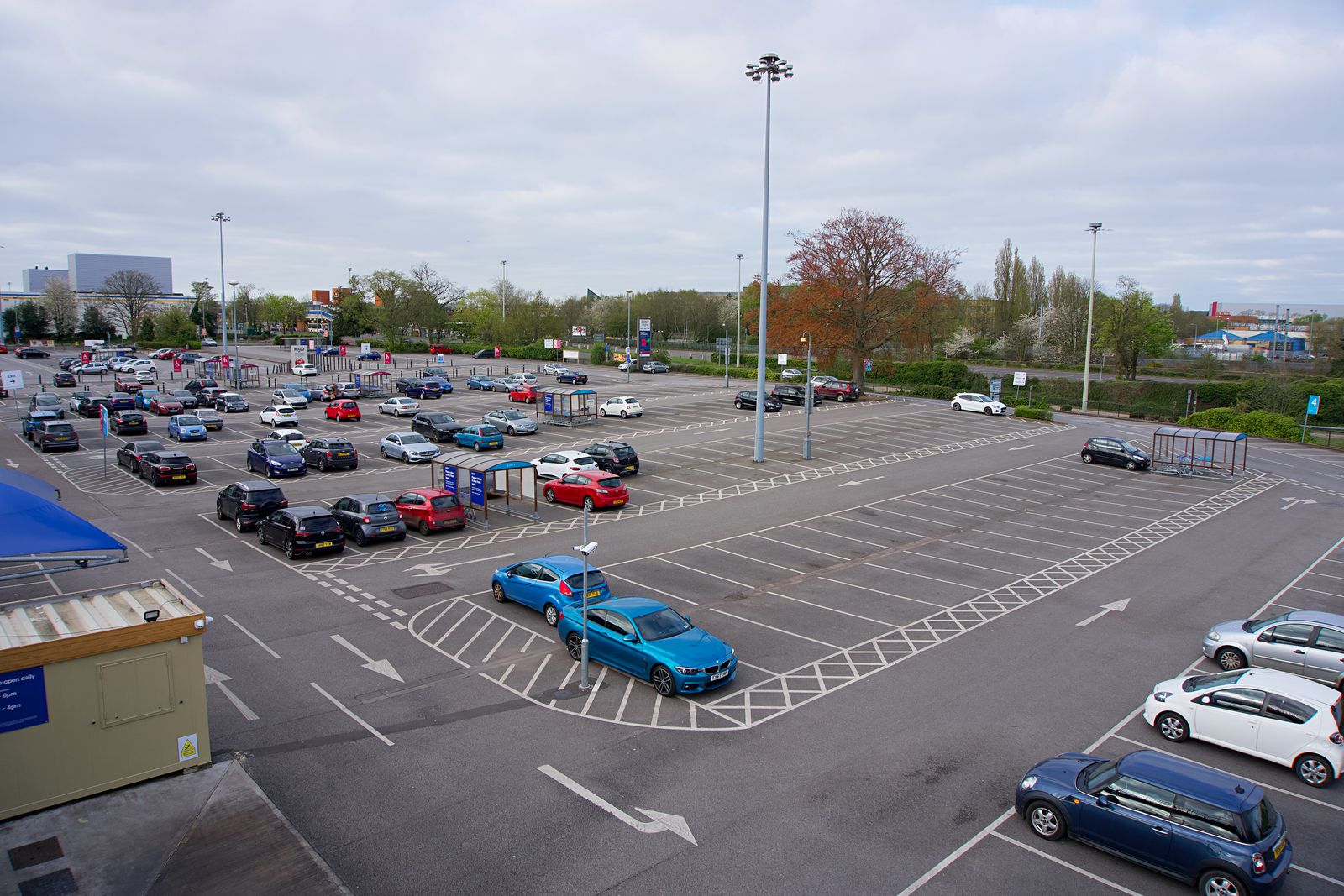 Nearby car parks