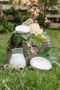 Cottage cheese, full fat, large or small curd