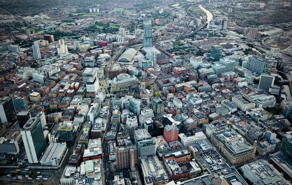 Outstanding 30 Minute Brighton and Newhaven Gyroplane Flight Review: An Open-Cockpit Adventure Over England's Stunning South Coast Review 2026 - A stunning aerial photograph of Manchester's vibrant cityscape with iconic architecture.