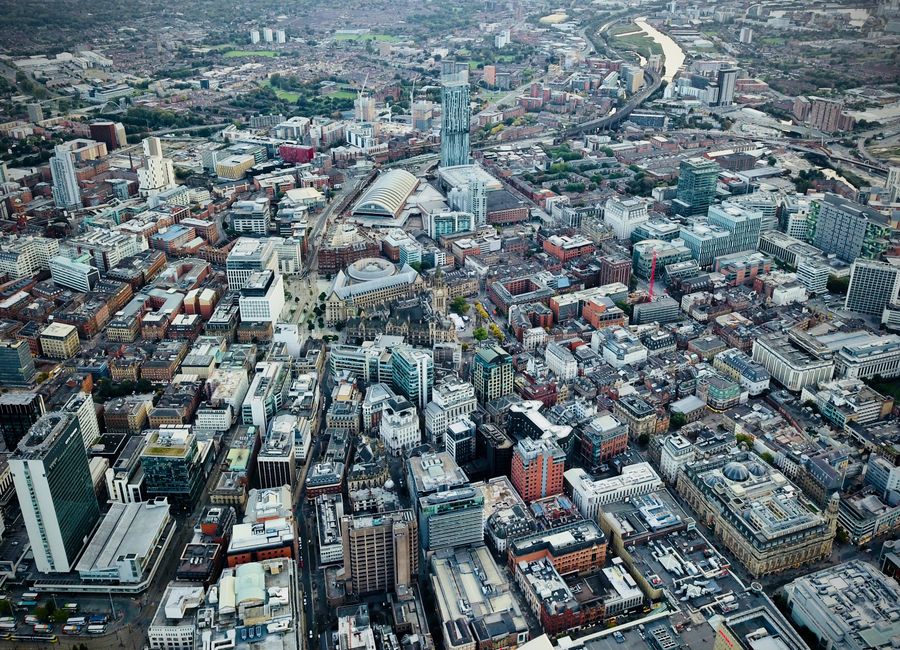 Manchester, United Kingdom — a travel moment · stay connected with a Manchester eSIM from My Holiday SIM