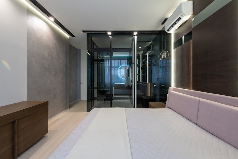 Luxury spa-inspired bathroom