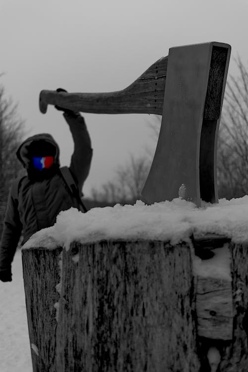 Free stock photo of axe, cast iron, dark