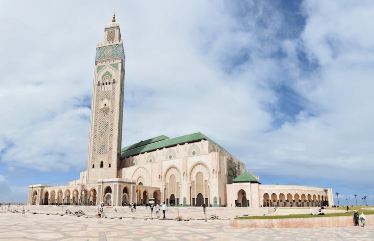 Famous Hassan Ii Mosque In Morocco