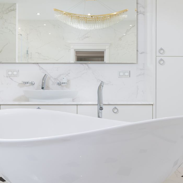 Tub to shower conversion Stanton CA frameless glass enclosure