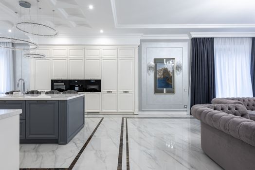 painted kitchen floor