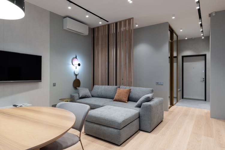 Interior Of Modern Apartment Living Room