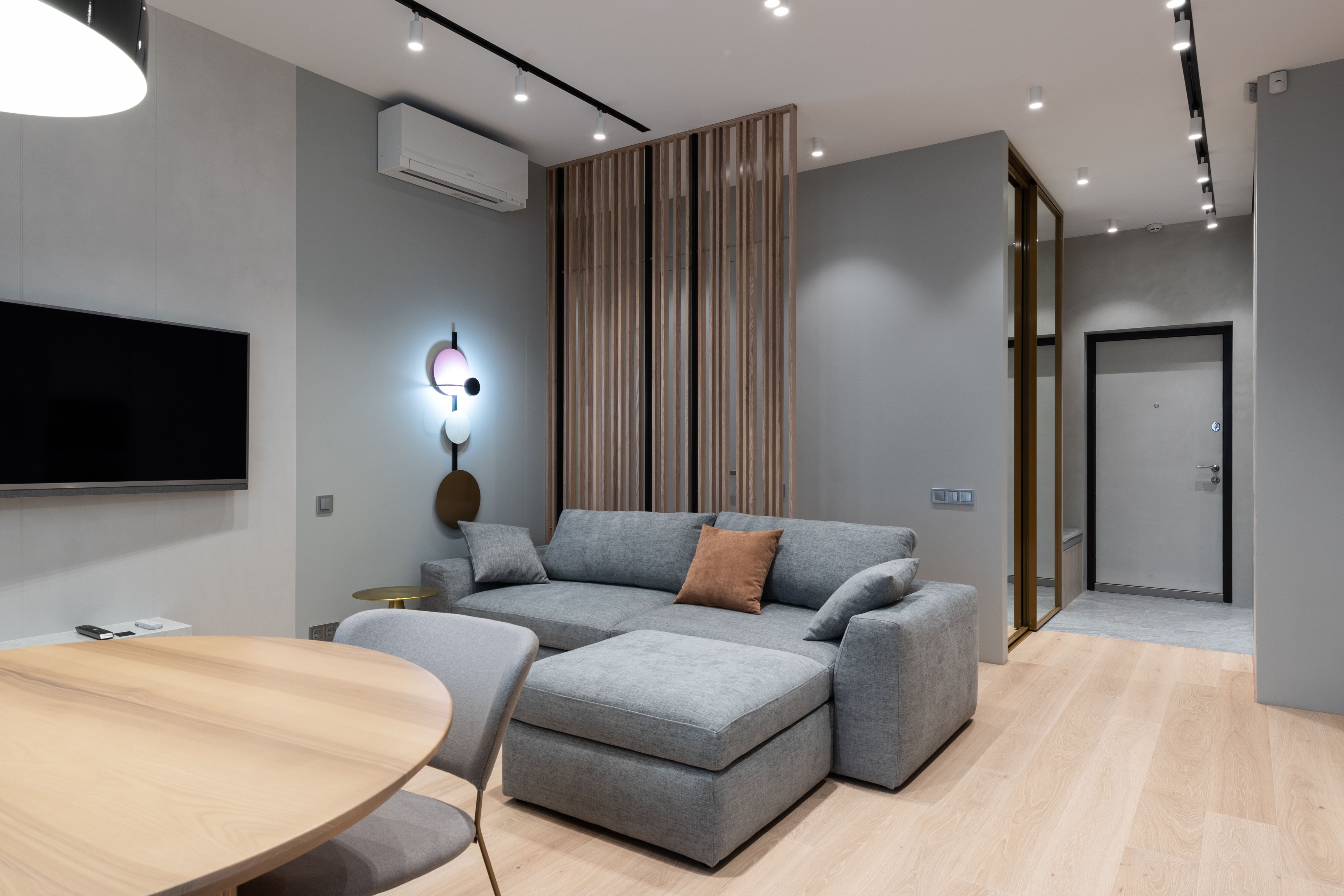 Interior of modern apartment living room · Free Stock Photo