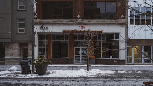 Snow on Street