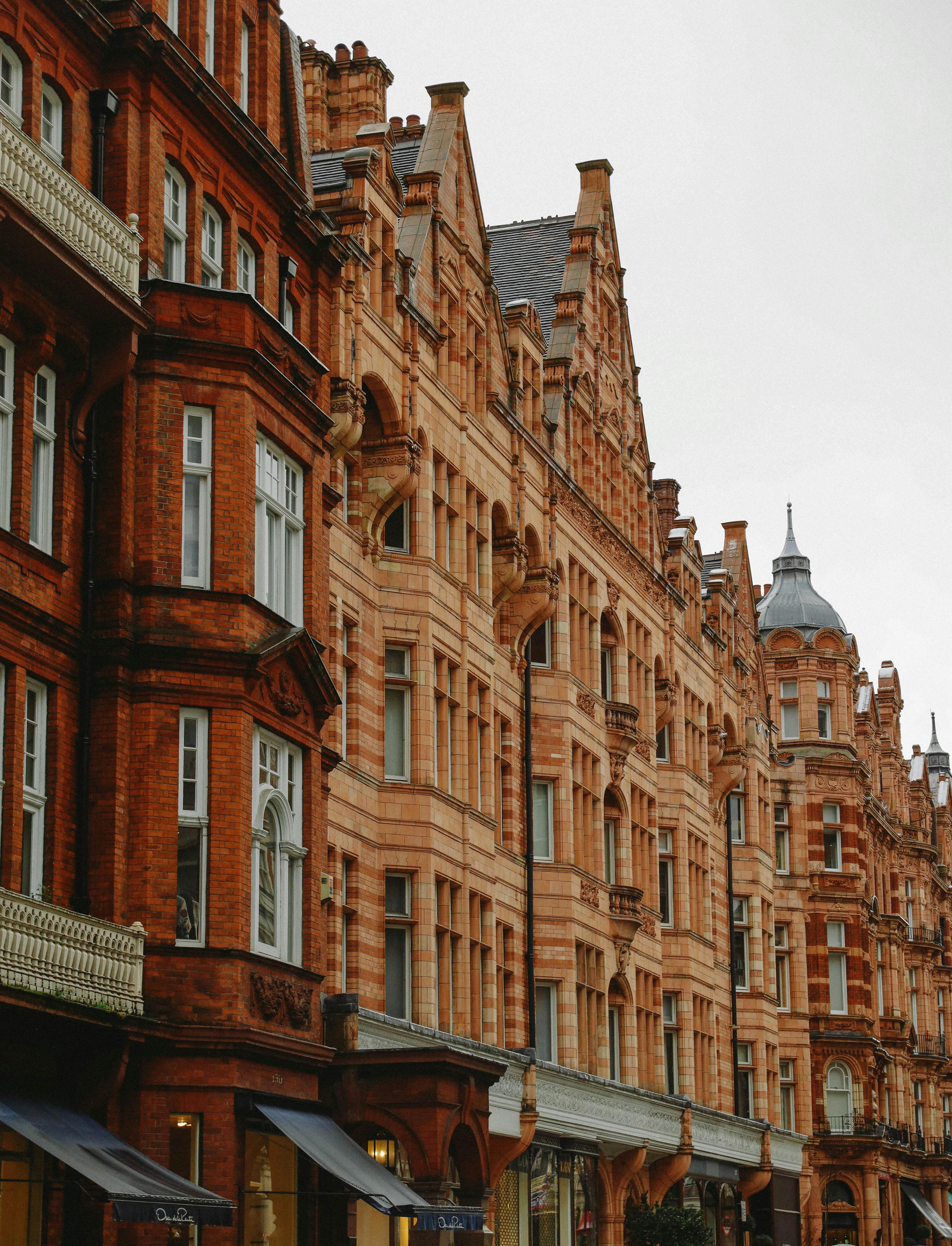 Photo of Frontage of Apartment Buildings · Free Stock Photo