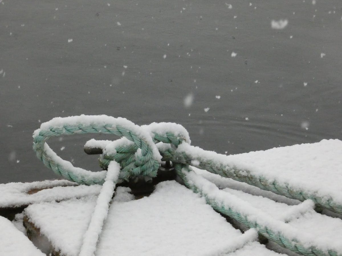 Latte and breakfast plate with toast and fruit on a wooden table