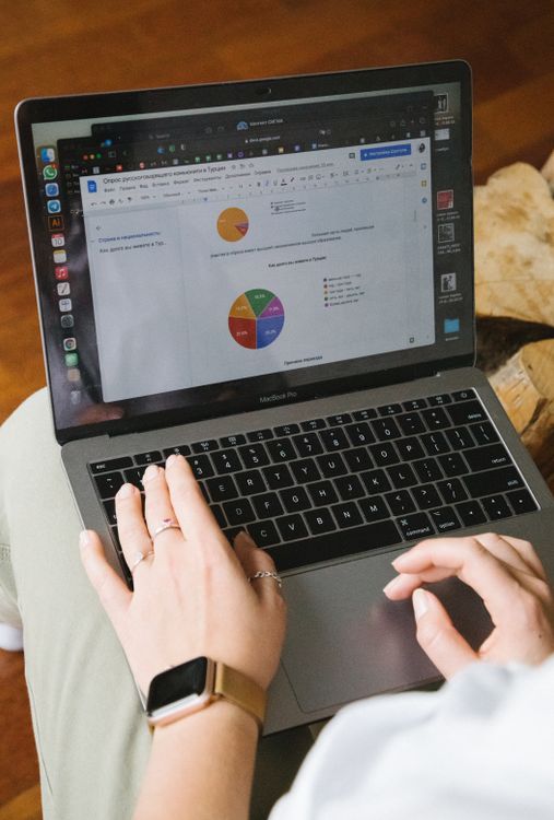 Computer Using Picture Person Using Laptop Computer · Free Stock Photo