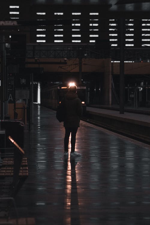 Man at Railway Station