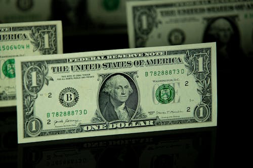 Ingyenes stockfotó dollár, dollár bankjegyek, egy dolláros bankjegy témában Stockfotó