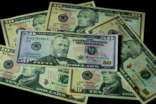 お金, ドル, パイルの無料の写真素材