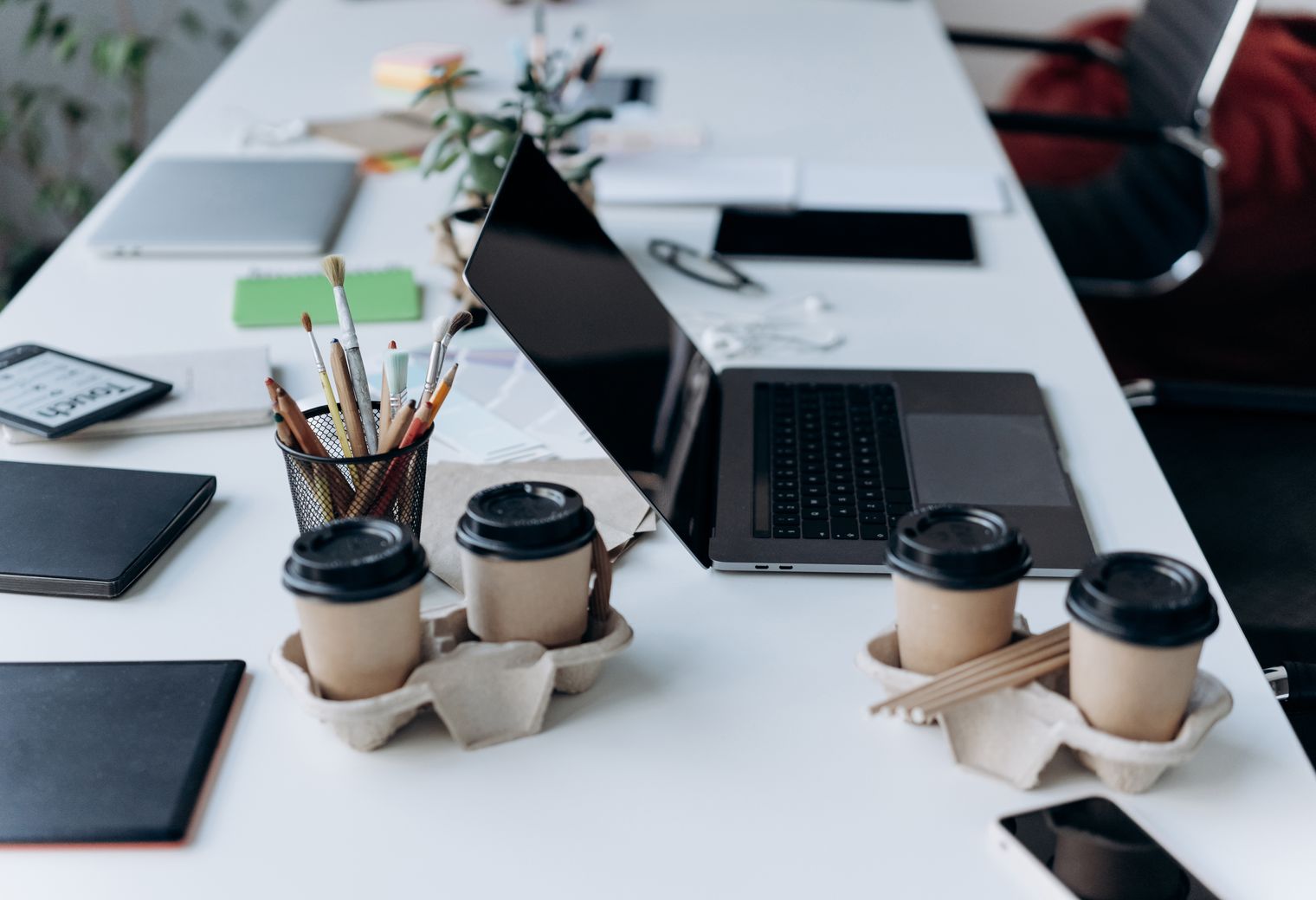 Frieth — office relocation team moving desks and equipment