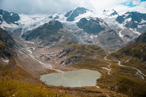 Foto d'estoc gratuïta de cos d'aigua, glacera, glacera de stein