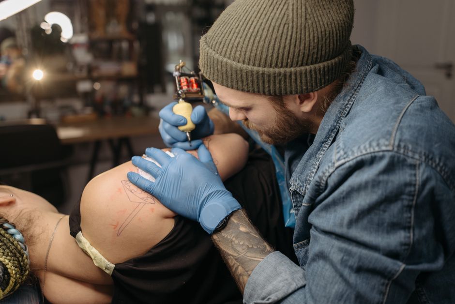 A professional tattoo studio environment that reflects the Juilliard Standard for tattoo artists.