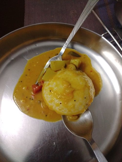 Free stock photo of sambar idli Stock Photo