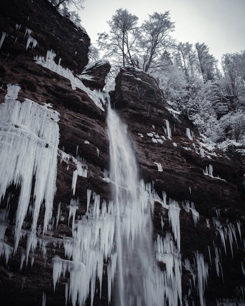 Photos gratuites de cascade, froid, gelé