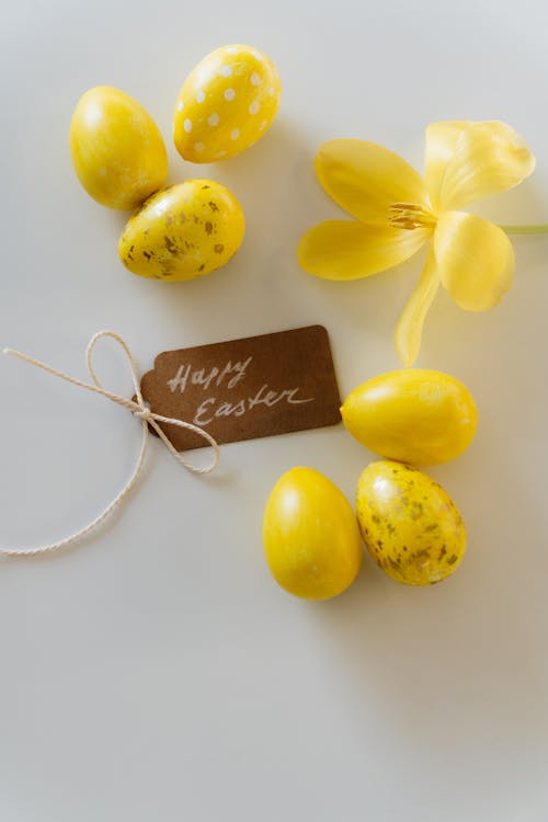 Yellow Eggs for Easter