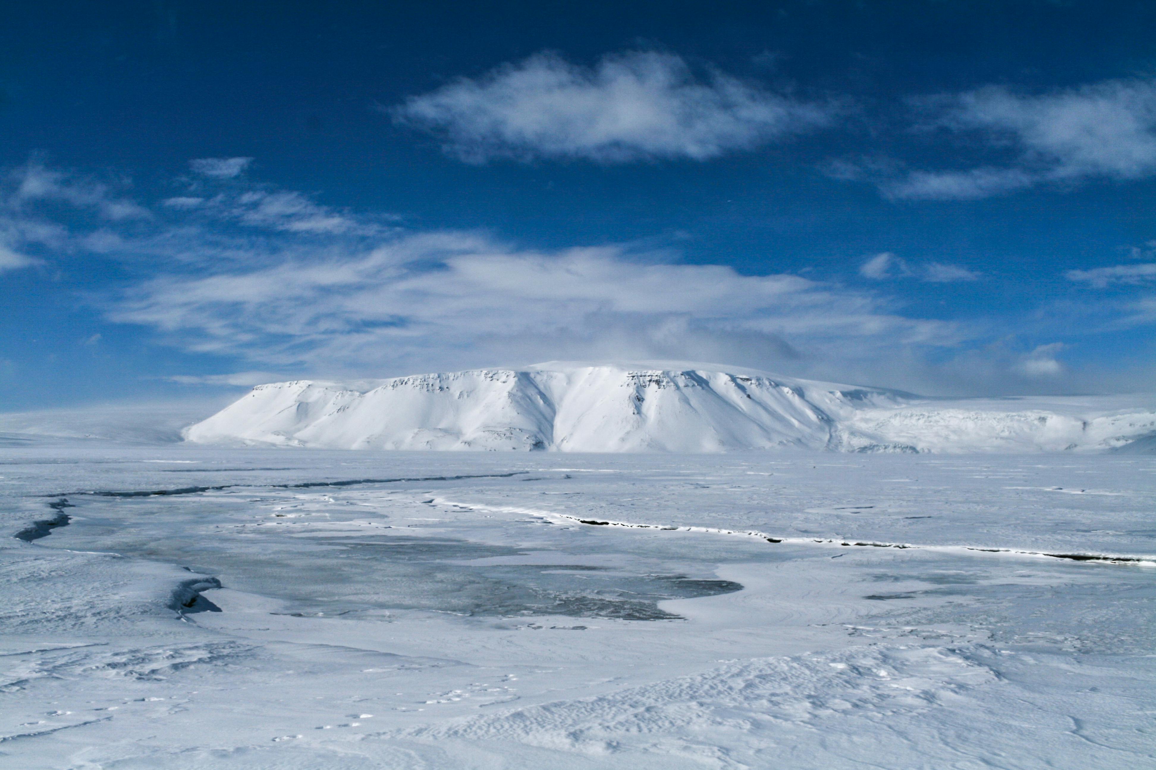 Paysage enneigé du Vercors