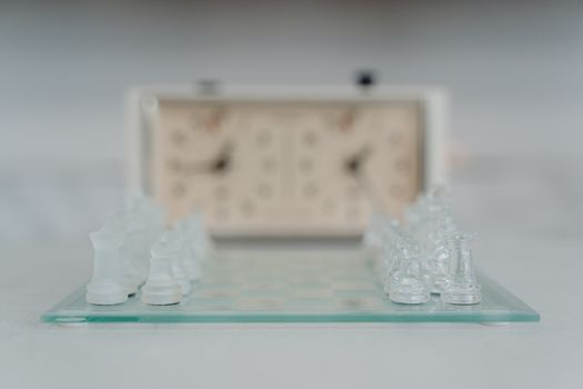 Close Up Shot of Chess Pieces