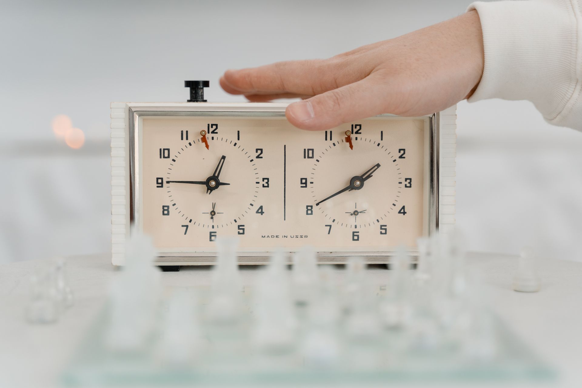 Free stock photo of adjusting, analog, analog clock