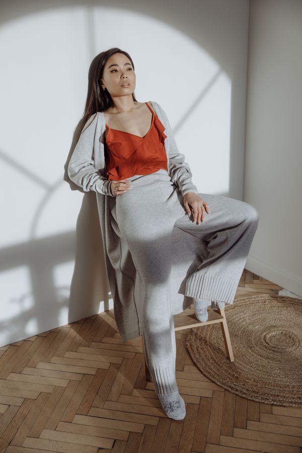 Matching knit co-ord set