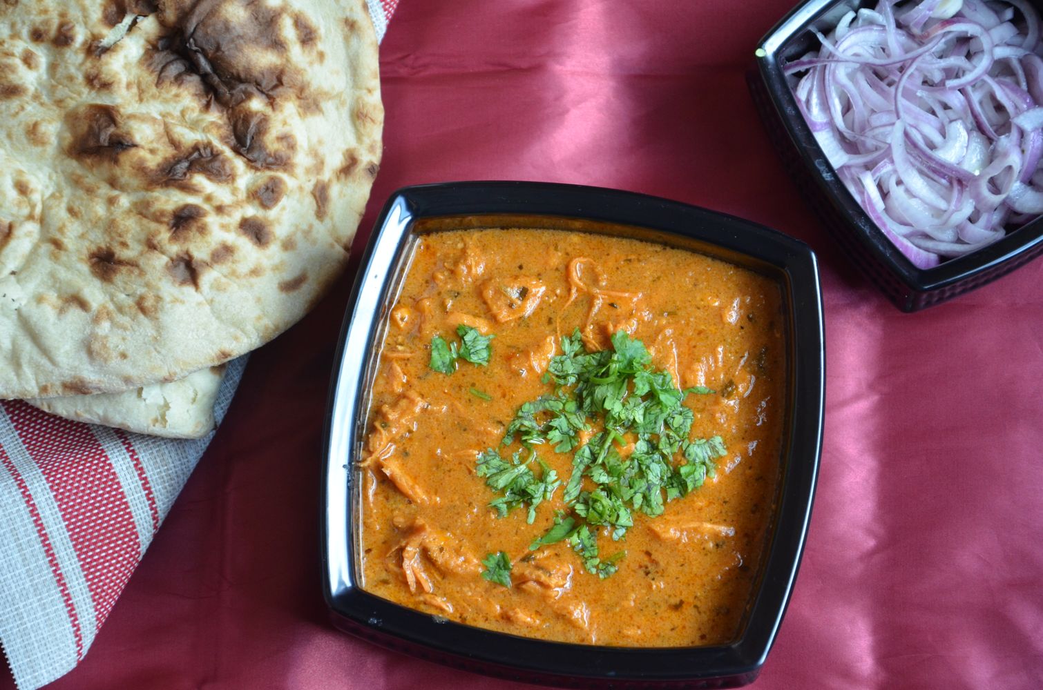 Crispy Saag with Fenugreek Cream