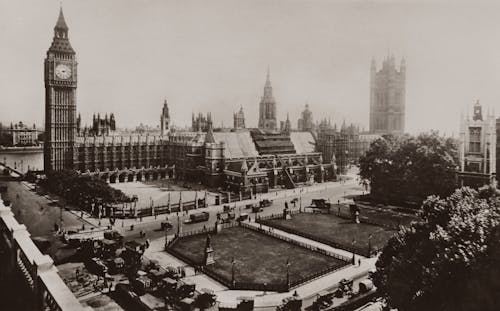 Gratis lagerfoto af årgang, berømt, Big ben