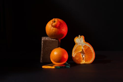 검은색, 오렌지, 음식의 무료 스톡 사진