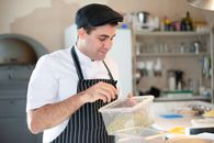 Free stock photo of adult, apron, baking