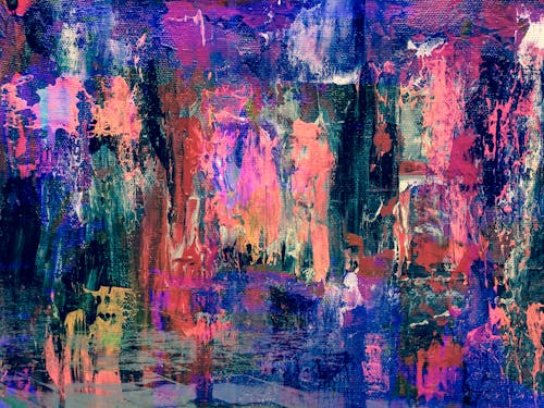 Abstract Canvas Painting