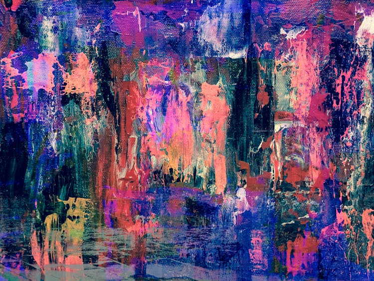 Abstract Canvas Painting