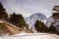 Snow Covered Mountain