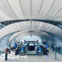 Airport terminal concourse — photo by Belle Shang on Pexels