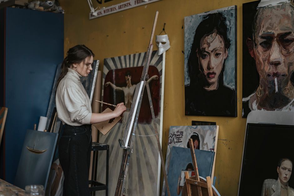Most people painting these are not trying to become painters