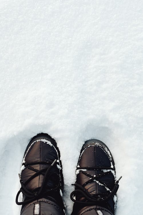 คลังภาพถ่ายฟรี ของ ยิงแนวตั้ง, รองเท้า, ฤดูหนาว