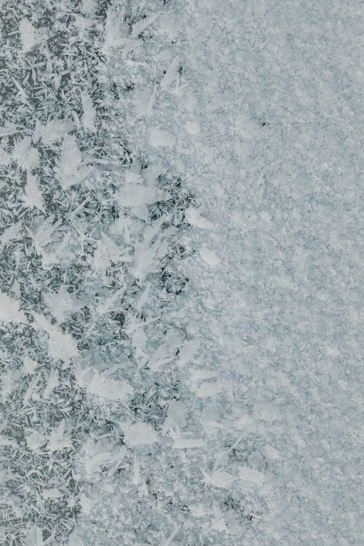 Close-up Of Ice Surface