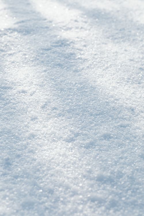 Free A detailed view of delicate snow texture sparkling in natural winter light. Stock Photo
