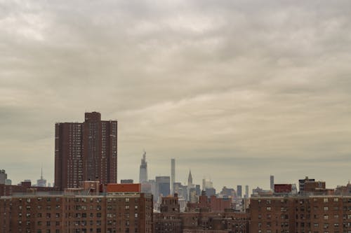 Free Cityscape on a Cloudy Day  Stock Photo