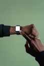Person Wearing a Smartwatch