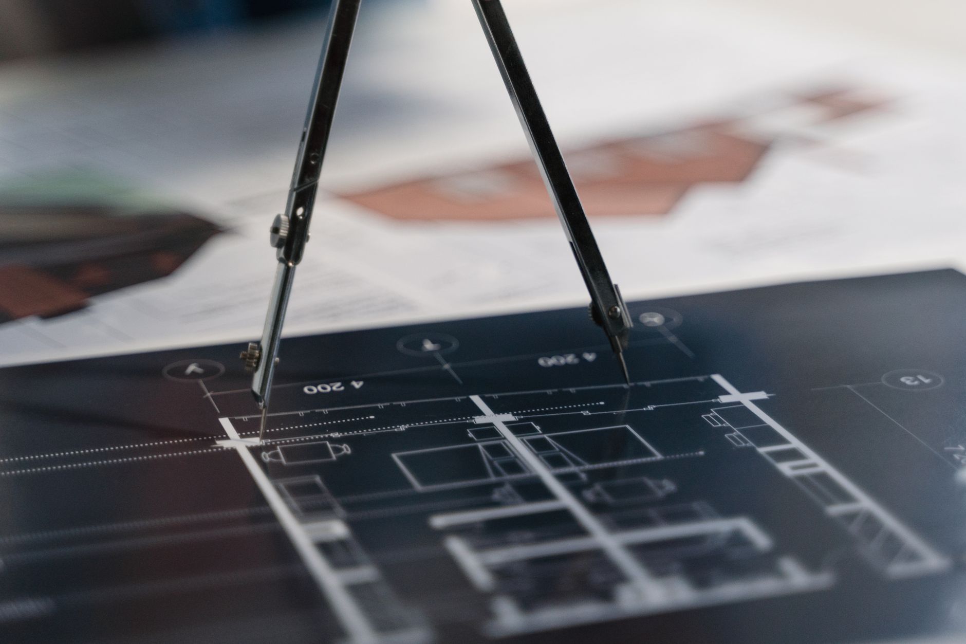 Architectural plans — a symbol of precision and trust
